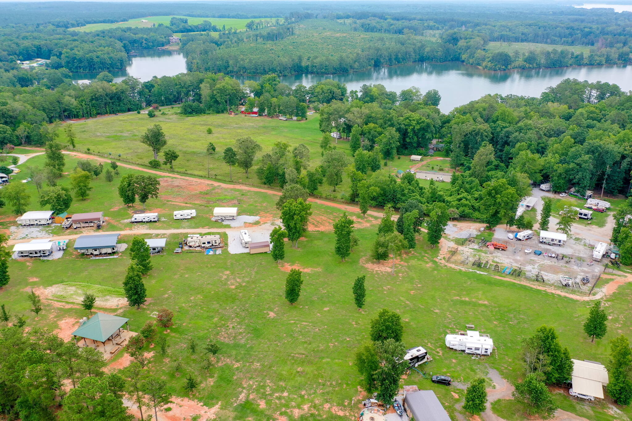 1002 Pittmans Landing Dr, Cross Hill, SC for sale Aerial- Image 1 of 1