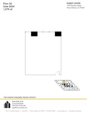 1100 Poydras St, New Orleans, LA for lease Site Plan- Image 1 of 1