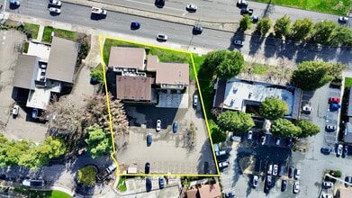 1625 W March Ln, Stockton, CA - AERIAL map view