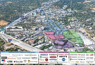 2099 Mount Diablo Blvd, Walnut Creek, CA - AERIAL  map view