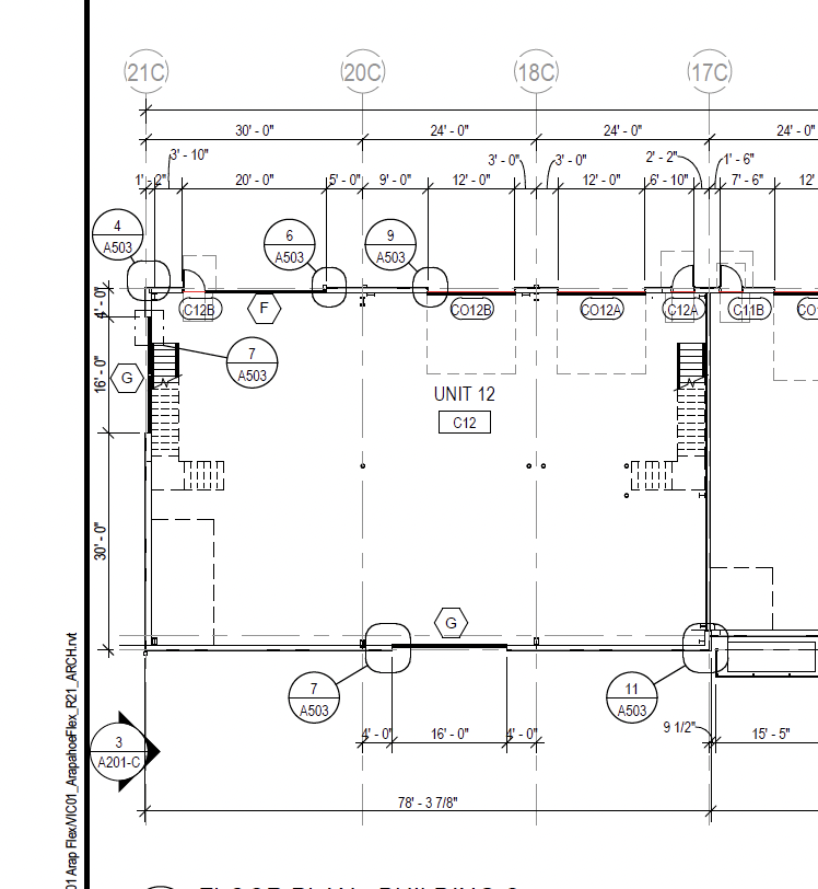 13833 E Briarwood Ave, Centennial, CO 80112 - Unit C12 -  - Floor Plan - Image 1 of 2