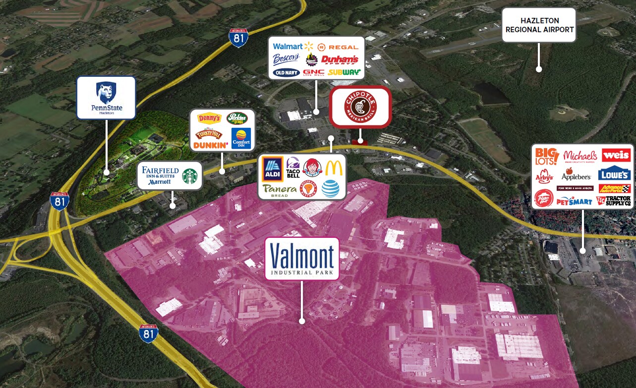 543 Susquehanna Blvd, Hazle Township, PA 18202 Chipotle Brand New