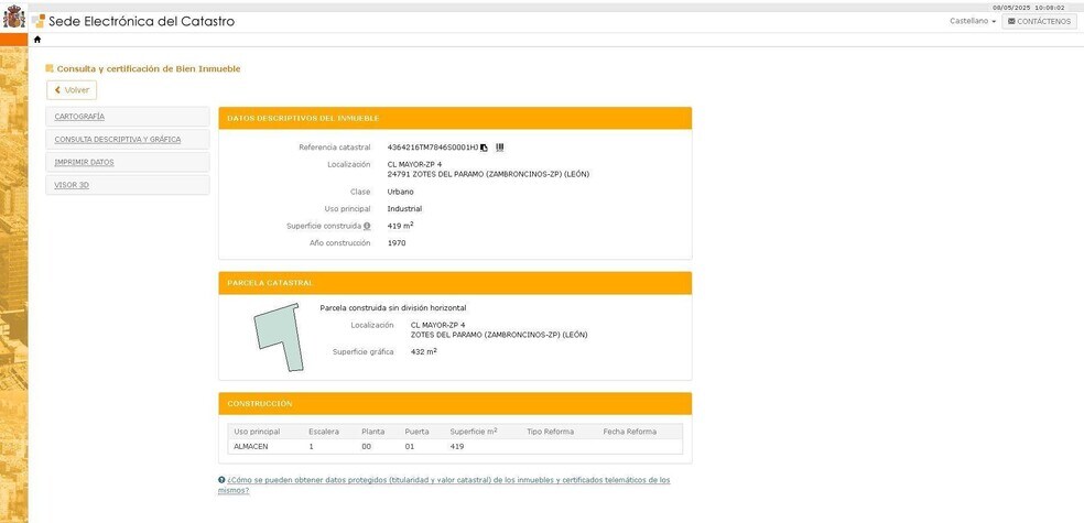 Industrial in Zotes del Páramo, León for sale - Building Photo - Image 1 of 7