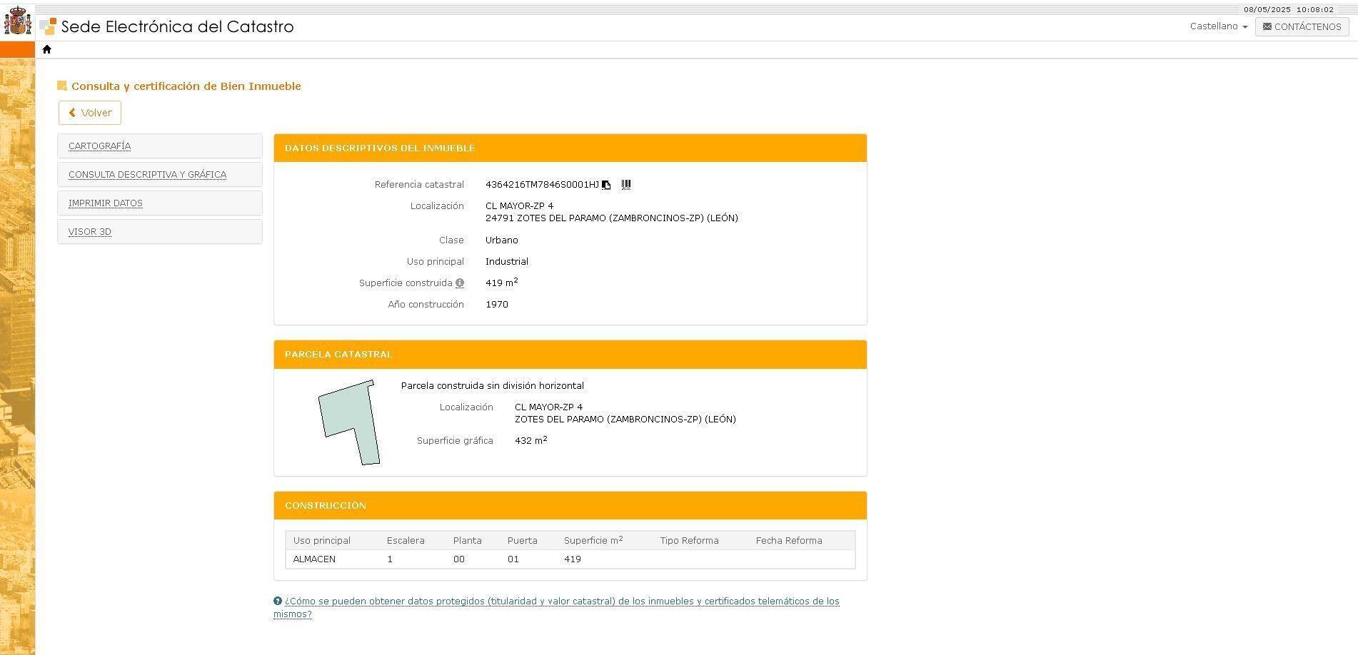 Industrial in Zotes del Páramo, León for sale Building Photo- Image 1 of 8