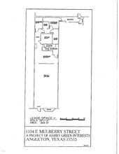 1100-1116 E Mulberry St, Angleton, TX for lease Site Plan- Image 1 of 1
