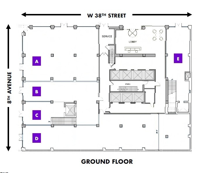 554-568 Eighth Ave, New York, NY for sale Floor Plan- Image 1 of 1
