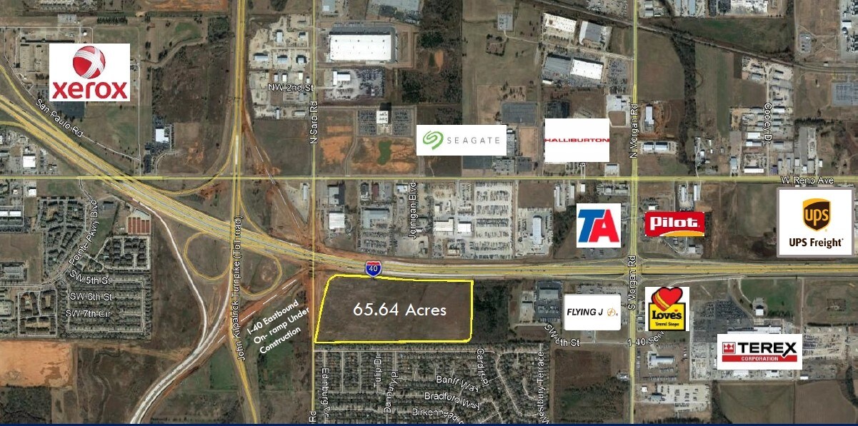 Kilpatrick Turnpike & I40 Interchange, Oklahoma City, OK 73128 Land