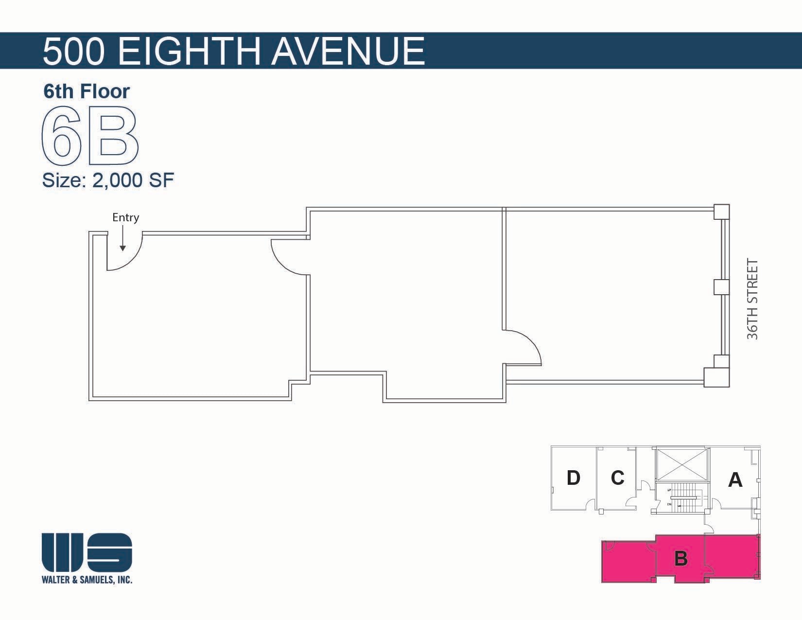 500 Eighth Ave, New York, NY for lease Interior Photo- Image 1 of 1