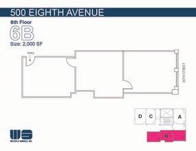 500 Eighth Ave, New York, NY for lease Interior Photo- Image 1 of 1