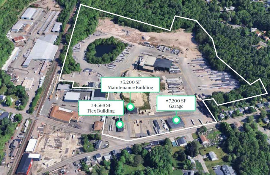 46 Spring St, Holbrook, MA for sale Aerial- Image 1 of 1