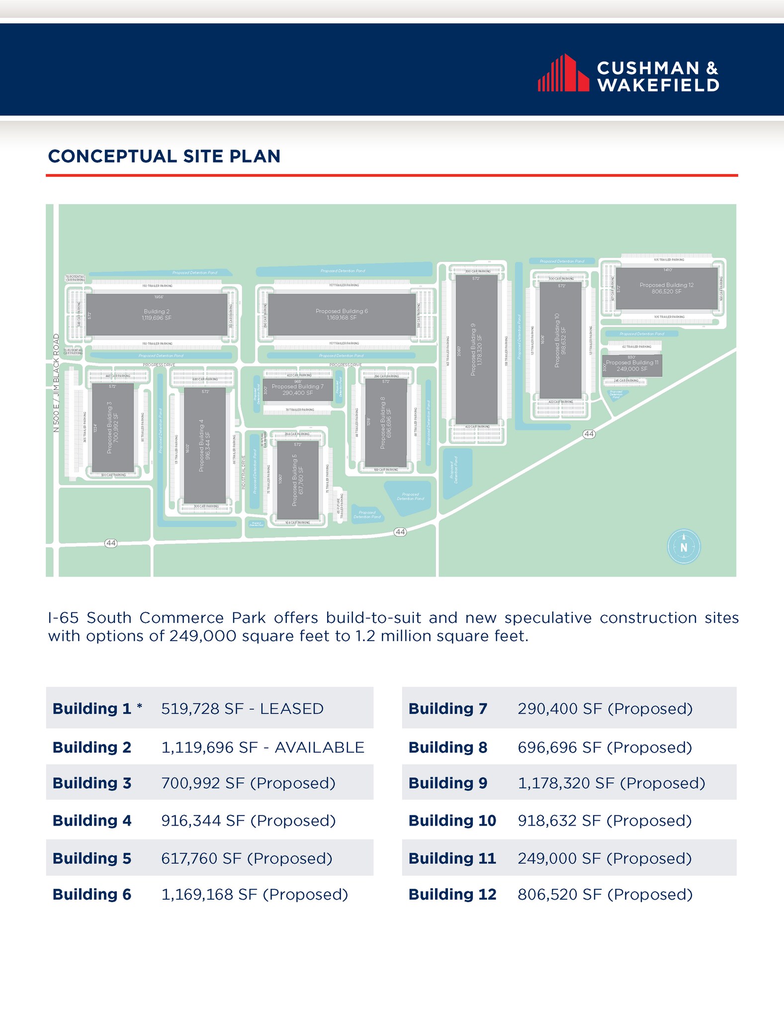 5002 Indiana 44 building 4, Franklin, IN for lease Plat Map- Image 1 of 3