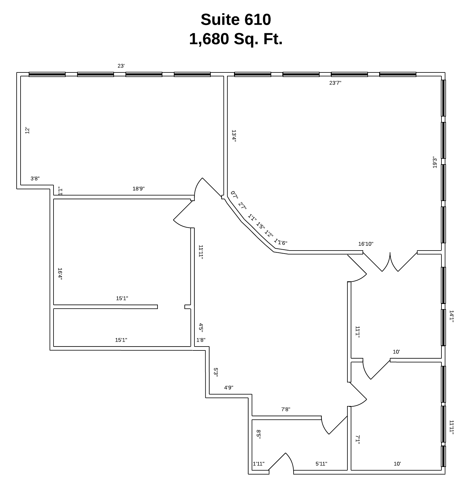 27801 Euclid Ave, Euclid, OH for lease Floor Plan- Image 1 of 1