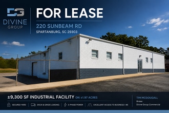220 Sunbeam Rd, Spartanburg, SC for lease Building Photo- Image 1 of 11