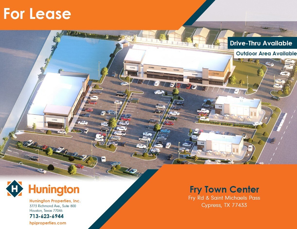 Fry Rd & Saint Michaels Pass, Cypress, TX for sale Building Photo- Image 1 of 1