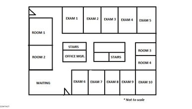 16540 19 Mile Rd, Clinton Township, MI for lease Floor Plan- Image 1 of 4