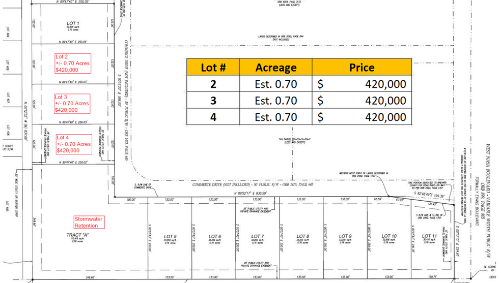 Commerce Drive, Melbourne, FL for sale - Building Photo - Image 2 of 3