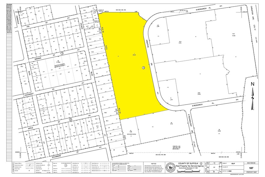 250 Creative Dr, Central Islip, NY for lease - Plat Map - Image 2 of 49