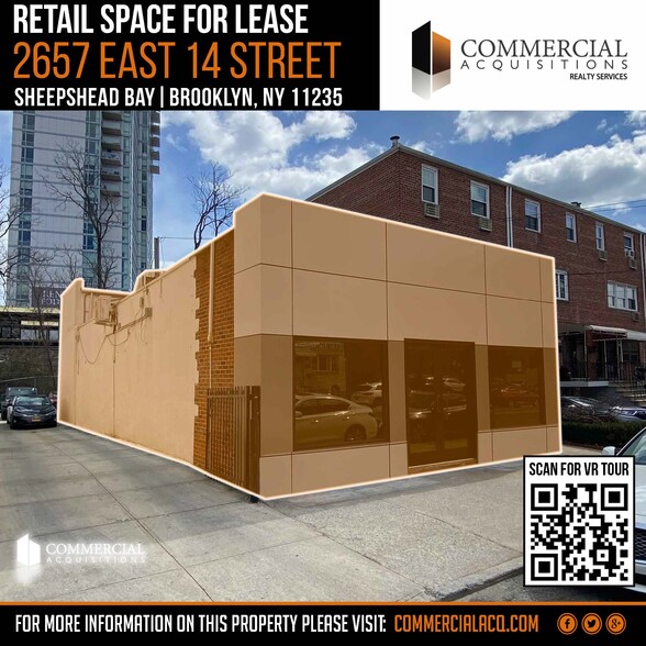 2657 E 14th St, Brooklyn, NY for sale - Building Photo - Image 1 of 1