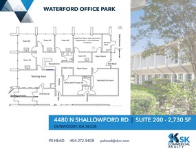 4480 N Shallowford Rd, Dunwoody, GA for lease Site Plan- Image 1 of 17