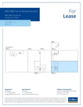 9863 Tanner Rd, Houston, TX for lease Floor Plan- Image 1 of 1
