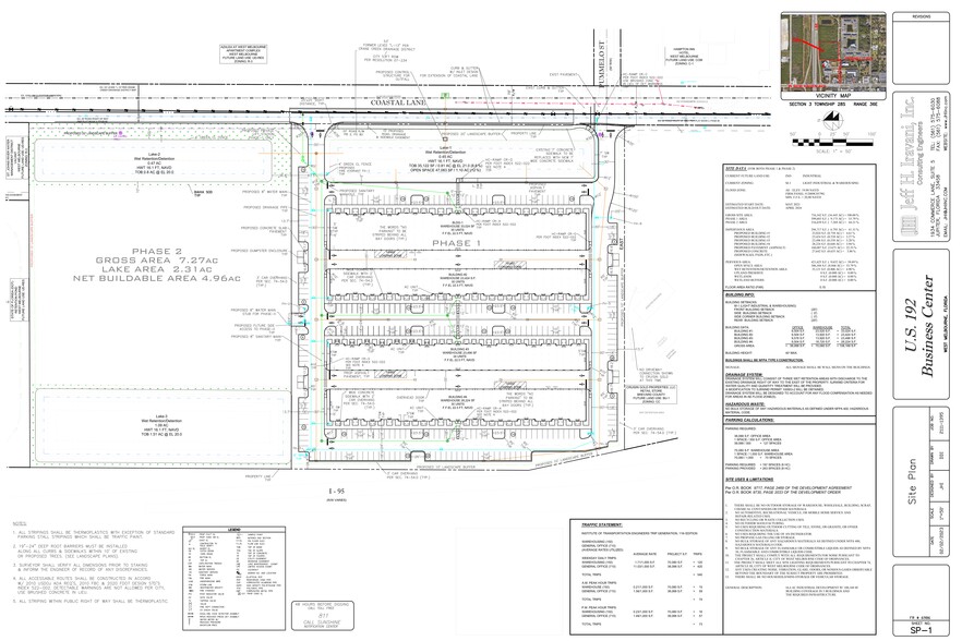 205 Coastal Lane, Melbourne, FL for sale - Site Plan - Image 2 of 3