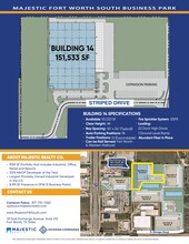 201 Striped Dr - Building 14, Fort Worth, TX for lease Site Plan- Image 1 of 1