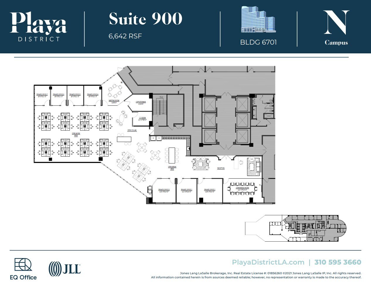 6100 Center Dr, Los Angeles, CA for lease Floor Plan- Image 1 of 1