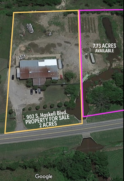 902 S Haskell Blvd, Haskell, OK for sale - Aerial - Image 2 of 11