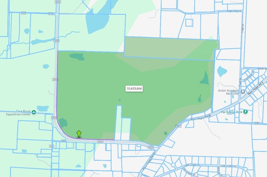 1687 FM 2933, McKinney, TX for sale - Plat Map - Image 2 of 2