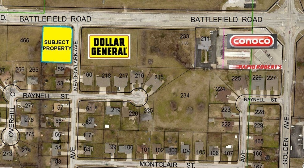 Corner Lot on Battlefield and MeadowLark, Springfield, MO for sale - Other - Image 1 of 1