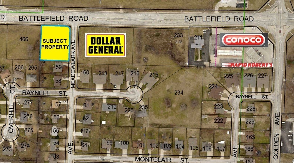 Corner Lot on Battlefield and MeadowLark, Springfield, MO for sale Other- Image 1 of 1