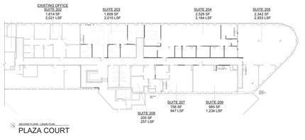 1100-1120 Classen Dr, Oklahoma City, OK for lease Floor Plan- Image 2 of 4