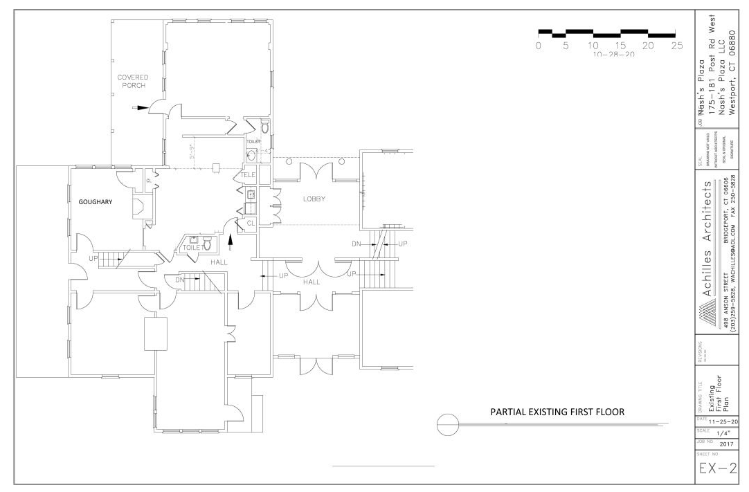 181 Post Rd W, Westport, CT for lease Floor Plan- Image 1 of 5