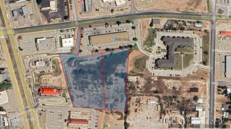 Holiday Inn Hotel development site with plan - Motel