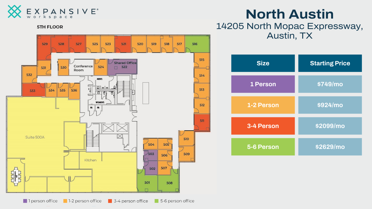 14205 N Mo Pac Expy, Austin, TX for lease Floor Plan- Image 1 of 6