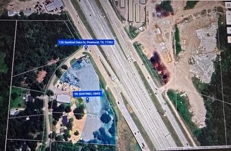 115 Sentinel Oaks, Pinehurst, TX - AERIAL  map view