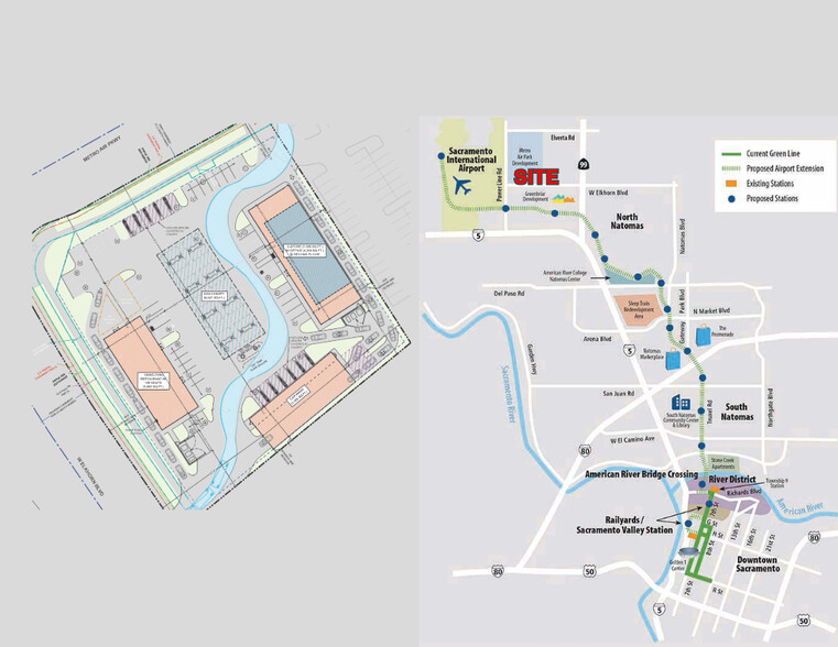 4483 Elkhorn Boulevard, Sacramento, CA for lease - Site Plan - Image 1 of 1