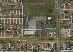 13327-13331 Artesia Blvd, Cerritos, CA - AERIAL  map view