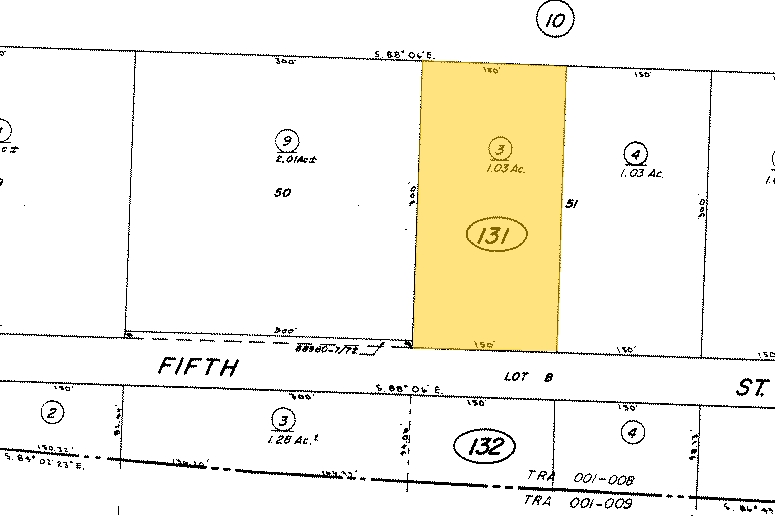 5801 Joshua Palmer Way, Banning, CA for sale - Plat Map - Image 2 of 2