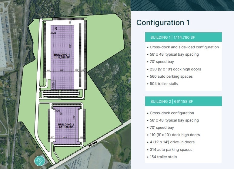 5001 Witt Rd, Dallas, TX for lease - Site Plan - Image 2 of 4