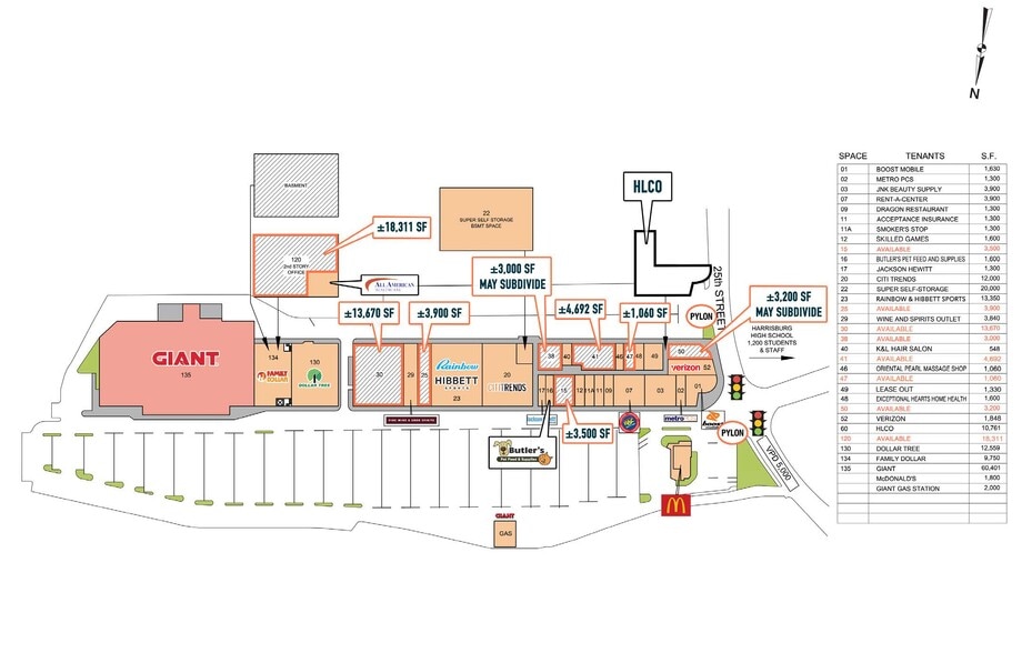 130 Kline Plz, Harrisburg, PA for lease - Site Plan - Image 2 of 3