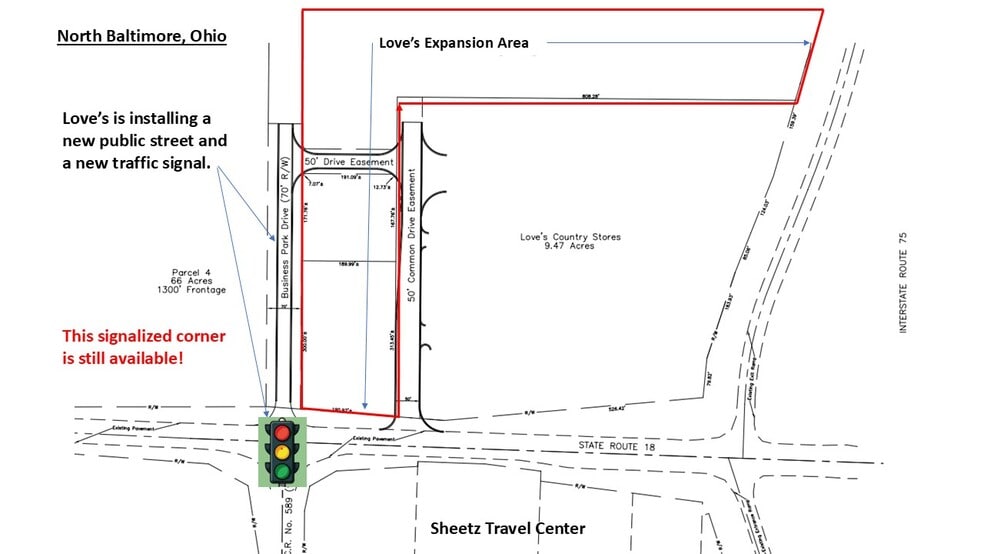 Deshler Rd, North Baltimore, OH for sale - Building Photo - Image 3 of 6