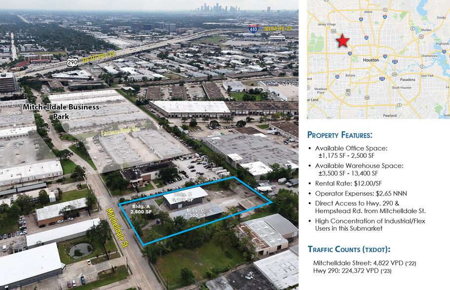 5521 Mitchelldale St, Houston, TX for lease - Building Photo - Image 2 of 4