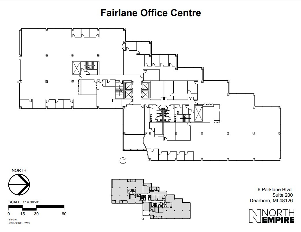 4-6 Parklane Blvd, Dearborn, MI for lease Floor Plan- Image 1 of 1