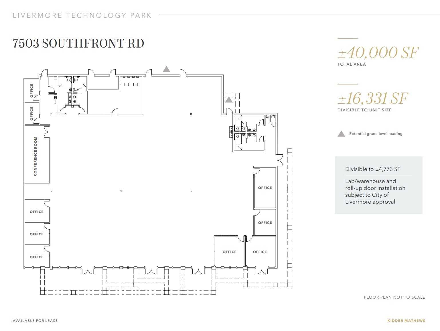 7633 Southfront Rd, Livermore, CA for lease Floor Plan- Image 1 of 1