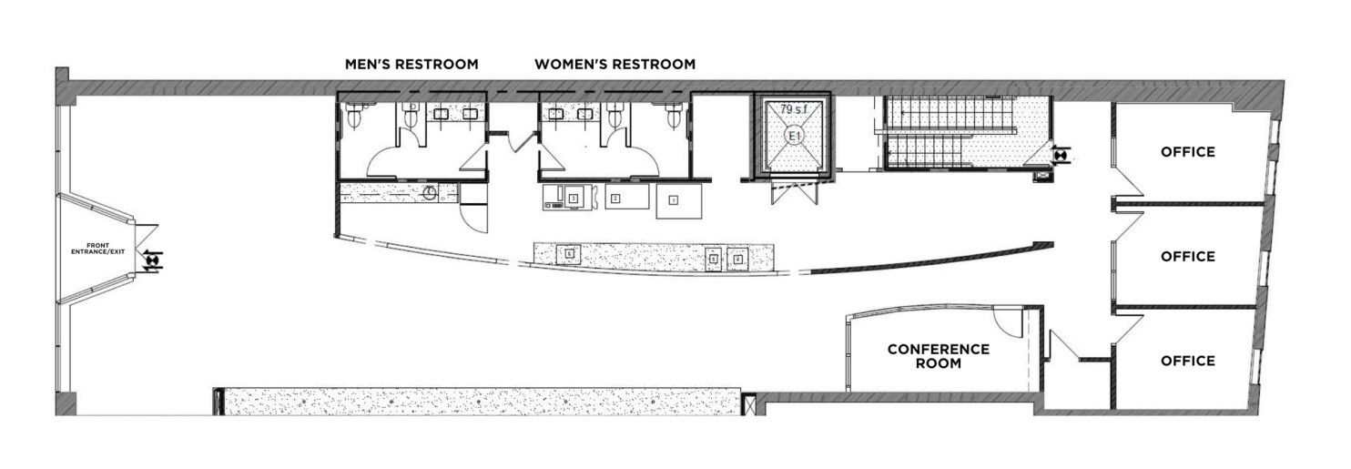 204 Rigsbee Ave, Durham, NC for lease Floor Plan- Image 1 of 2