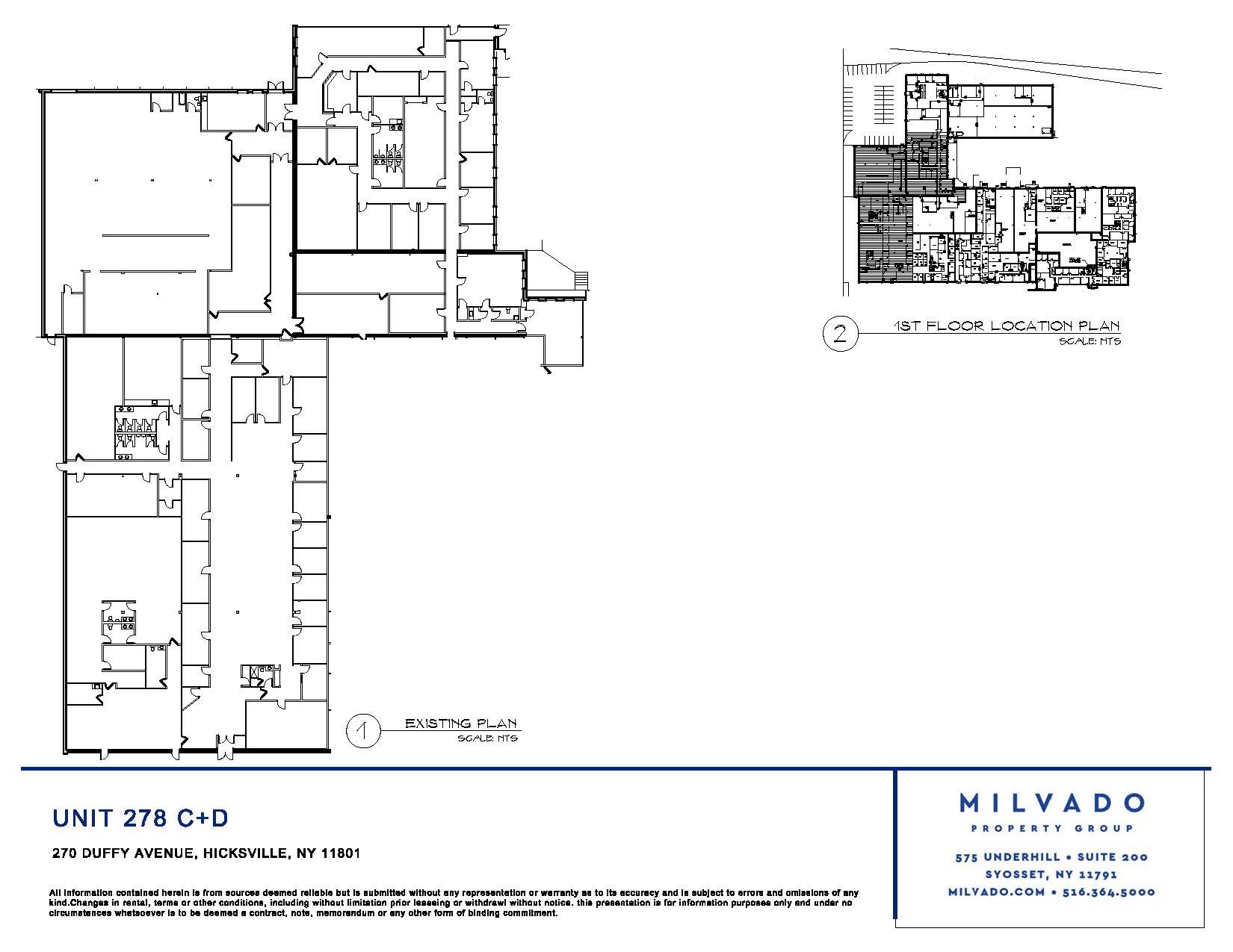 270-278 Duffy Ave, Hicksville, NY for lease Floor Plan- Image 1 of 1