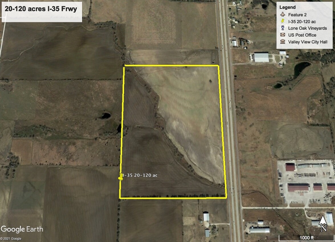 I 35, Valley View, TX for sale Plat Map- Image 1 of 1