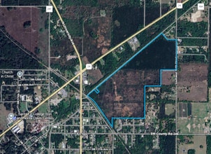 US 27-41/SR 24, Archer, FL - AERIAL  map view - Image1