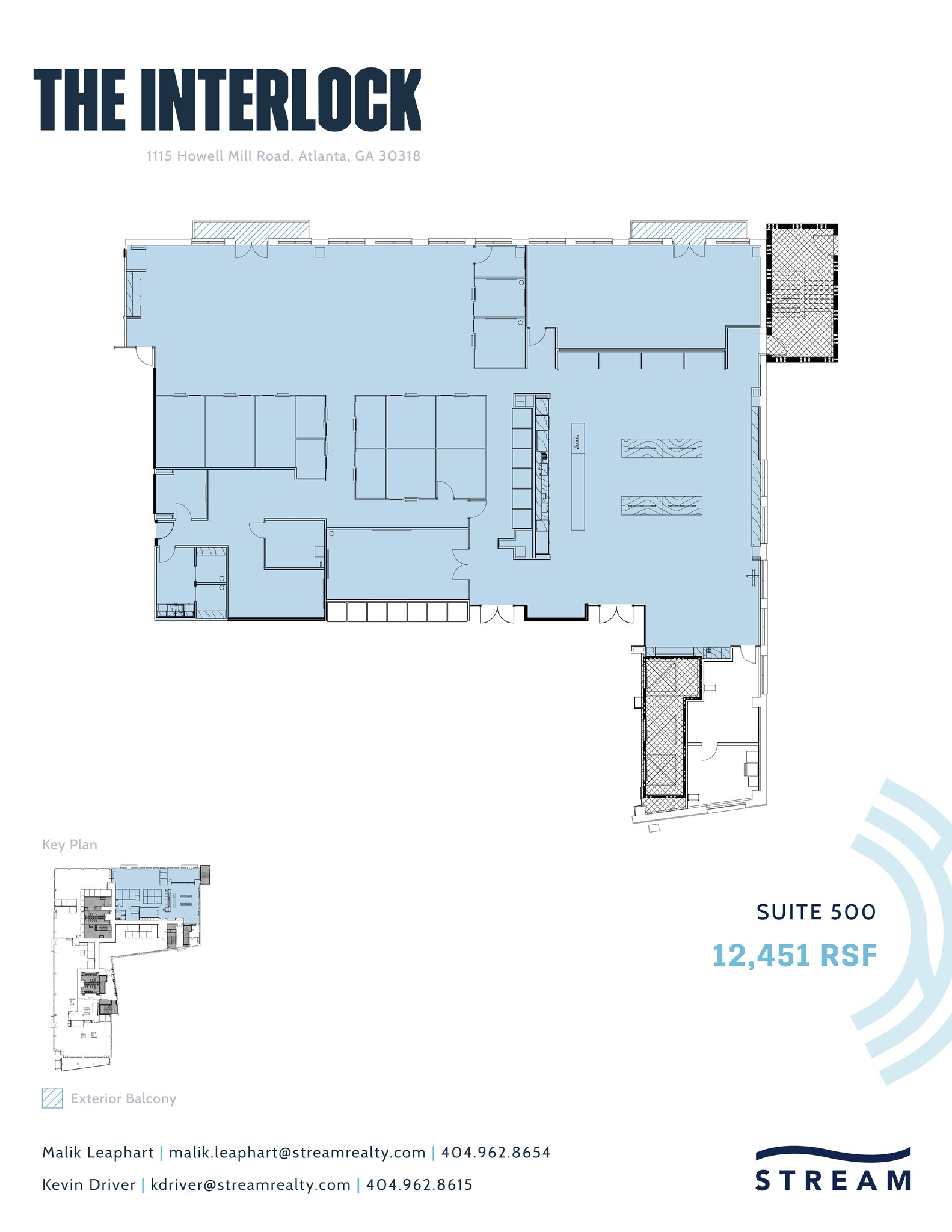 1115 Howell Mill Rd NW, Atlanta, GA for lease Site Plan- Image 1 of 2